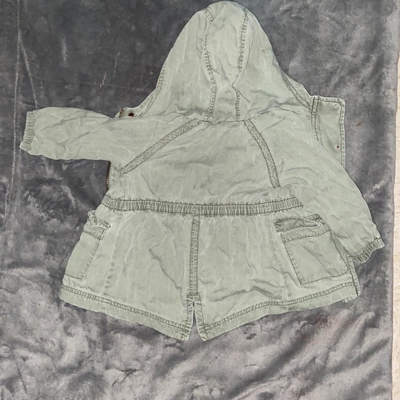 Old Navy Utility Jacket Baby Girl Size 18-24 Months - Picture 4 of 4